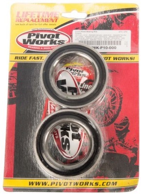 Pivot Works Front Wheel Bearing Kit - Exact OE Replacement For Motorcycles & ATVs, Includes Bearings & Seals