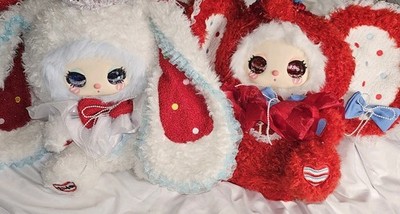 Baby Three Liila Twin Gala 10 Year Love Letter 600%  Cute Plush Doll Set Of 2