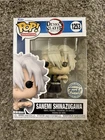Funko Pop! Sanemi Shinazugawa Demon Slayer #1253 Special Edition Plus Protector
