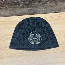 Star Wars Hat Cap Beanie Gray Stormtrooper Di...