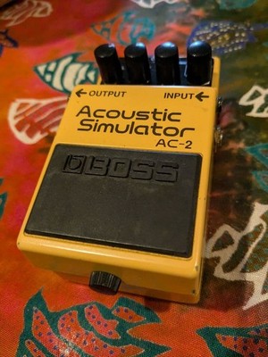 BOSS AC-2 Acoustic Simulator Effects Pedal
