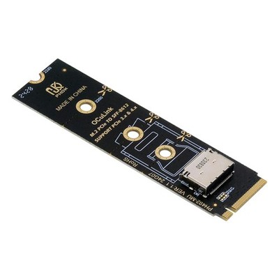 NFHK 2280 PCI-E4.0 M.2 M-Key auf Oculink SFF-8612 SFF-8611 Vertikaler