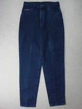 SK05422 USA VINTAGE 1980s  LEE RIDERS  SLIM STRAIGHT WOMENS JEANS sz10M DARK