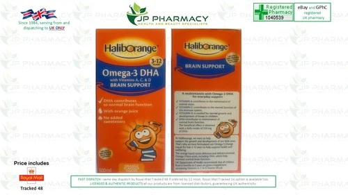 Haliborange Kids Omega-3 Syrup Orange 300ml