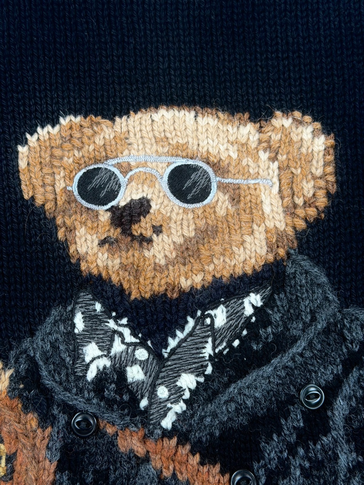 NWT POLO RALPH LAUREN POLO BEAR SNOWSHOE SWEATER image 5