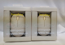 Heyday Compact Wireless Mouse Warm Gray Set of 2