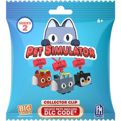 Sammlerfigur Schlüsselanhänger Pet Simulator X   Serie 2 DLC-fähig