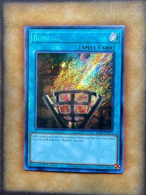 Yugioh Bonfire RA03-EN073 Secret Rare 1st Ed NM
