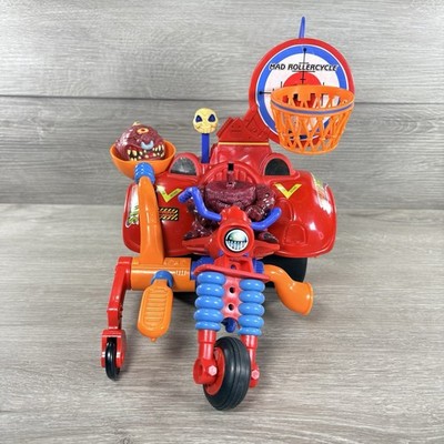 Vintage 1986 AmToy Madballs Mad Rollercycle Vehicle Complete w