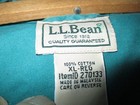 Vintage LL Bean Shirt Jacket Men’s XL Regular green Canvas Flannel — photo 2