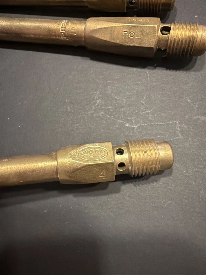 Boquilla punta antorcha acetileno Prestolite Pol-4 Asco Nº 4 y 5 envío gratuito Foto 4 de 4