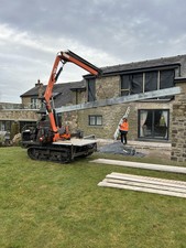 Tracked Crane Hire, Steel Lifting , Glass Lifting