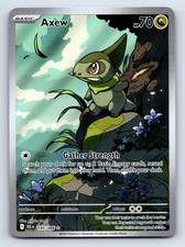 Axew 145/086 Holo Illustration Rare Black Bolt Pokemon Near Mint