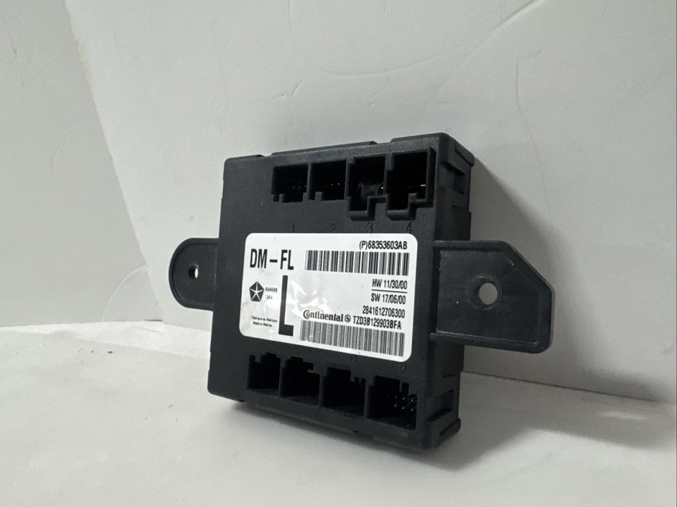 Dodge Challenger 2015-2019 LH Driver Door Control Module Sensor OEM #68353603AB - Image 4 of 4