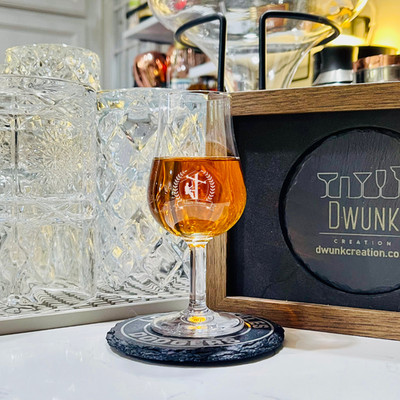 Custom Engraved Lineman Premium Whiskey Tasting Glass   3.4 oz Tulip