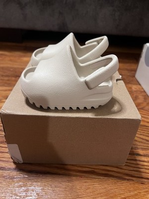 Adidas Baby Yeezy Slides Infant PureToddler Yeezy Slides ??? Available  Sizing-4c,5c,