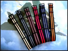 NATO G10 ® Premium Ballistic nylon PVD Military watch band strap Bond IW SUISSE