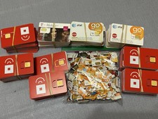 Lot of 935 SIM Cards For Gold Recovery - Scrap Gold MIXED SIZES, AT T, T-Mobile