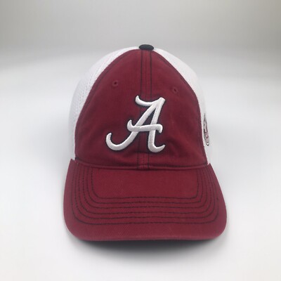 Alabama Crimson Tide Hat Collegiate Headgear Cap One Size Fits Most Hook & Loop