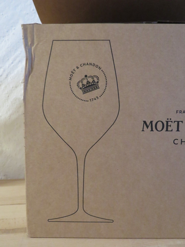 6x Moet & Chandon 1743 Gläser Farbe Gold Champagner Glas ca. 650 ml. - Bild 9 von 9