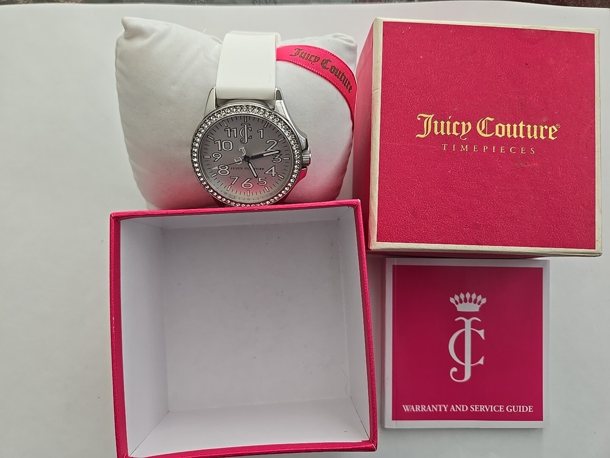 Juicy Couture Red and Silver Timepiece Watch Juicy Couture Sterling Silver Watches for Women | Mercari main image 3