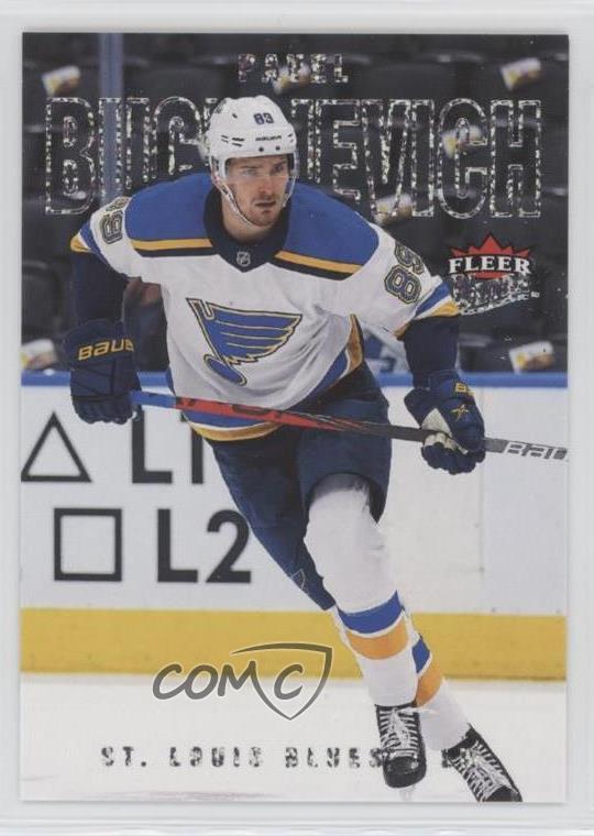 2021-22 Upper Deck Fleer Ultra Silver Foil Pavel Buchnevich #159