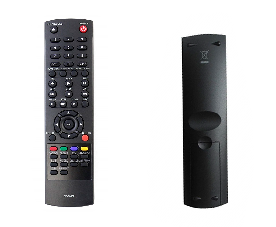 SE-R0402 BLU-RAY Player Remote for Toshiba BDX2250KU / BDX2250 / BDX2250KC