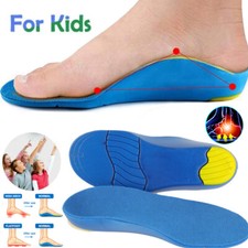 Kids Children Orthotic Shoes Insoles Orthopedic High Arch Support Inserts Pads