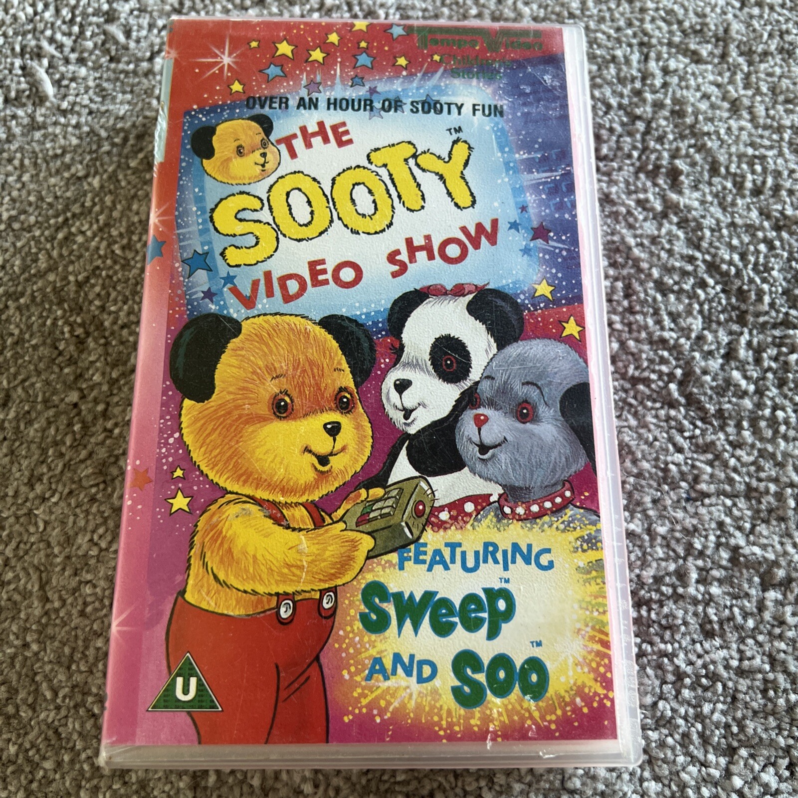 The Sooty Video Show (Tempo Video PAL VHS Cassette Tape 1991) Tested
