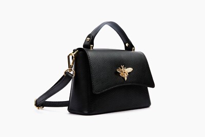 Italian handmade leather bag,Stylish leather handbag from Florence,Valina clutch