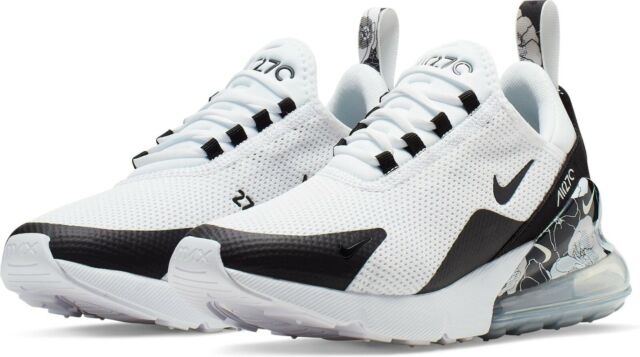 nike air max 270 black and white womens