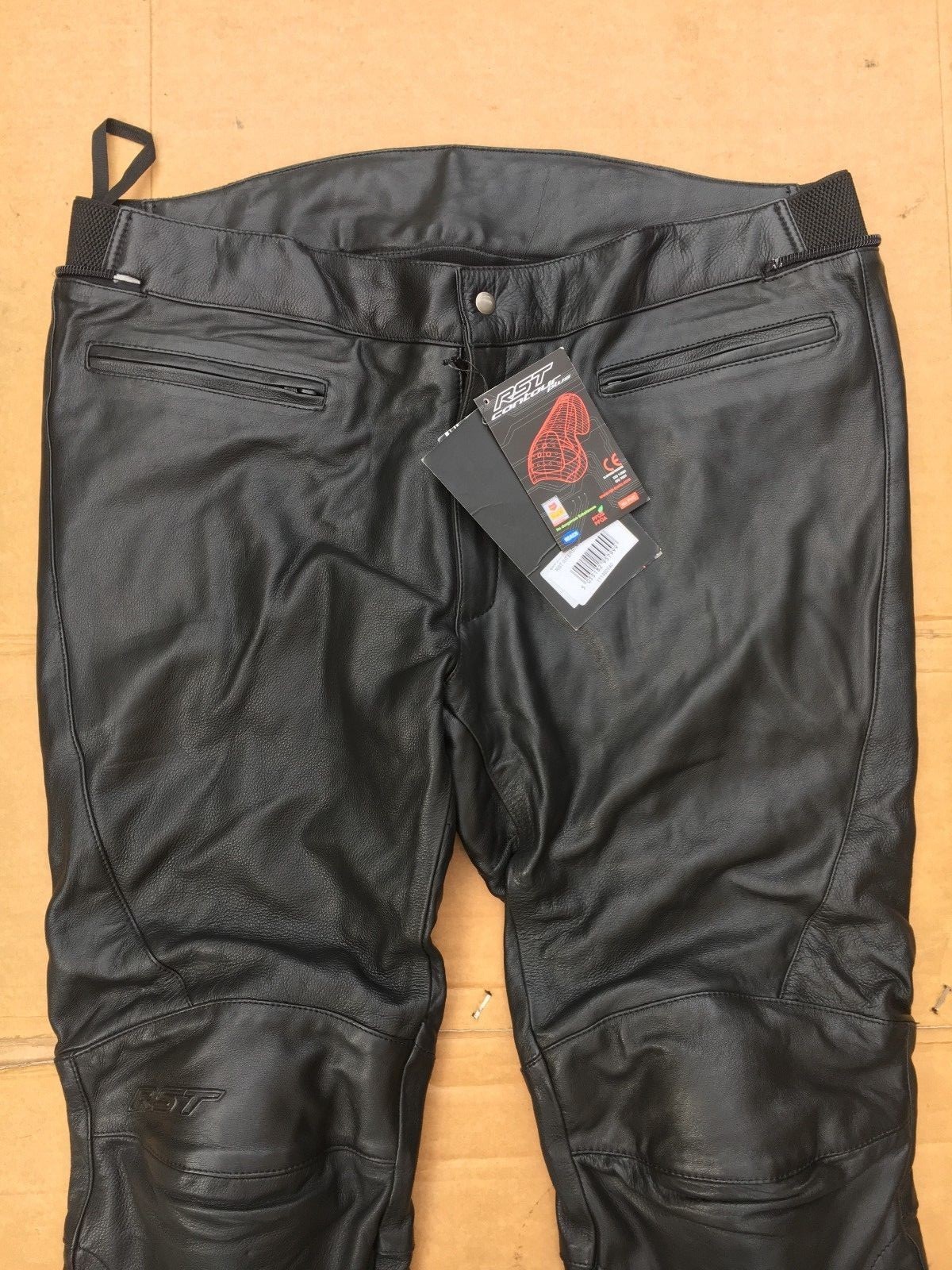 RST INTERSTATE Mens Leather Motorcycle Trousers UK 41" to 42" Waist
