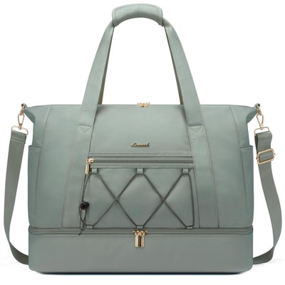 Gym Bag for Women Travel Duffle Travel Bag With Shoe Compartment & Wet Pocket...