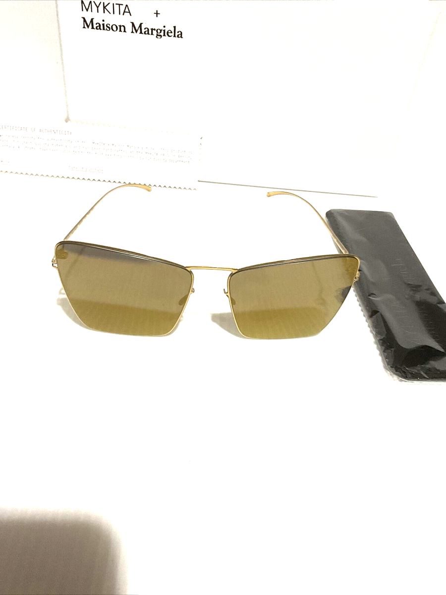 MYKITA × Maison Margiela ケース無し Mykita Hard White Glasses Maison Margiela Case Large XL With Box