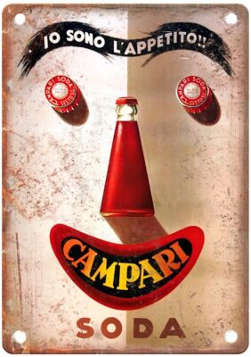 1924 Vintage Liquor Poster Retro Look Reproduction Metal Sign E514