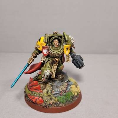 Captain in Terminator Armour Space Marines Warhammer 40k Games Workshop