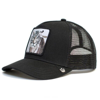 Tier Cartoon Snapback Baumwolle Baseball Cap Männer Frauen Hip Hop Mesh Trucker
