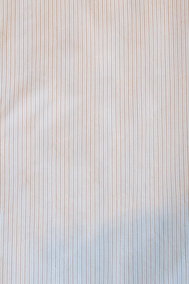 Salvatore Ferragamo Gancini Embossed Stripe Dress Shirt 31115 Foto 4 de 4