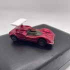 Hot Wheels Redlines Chaparral 2G Rose W/Reproduction Wing Sticker On Base