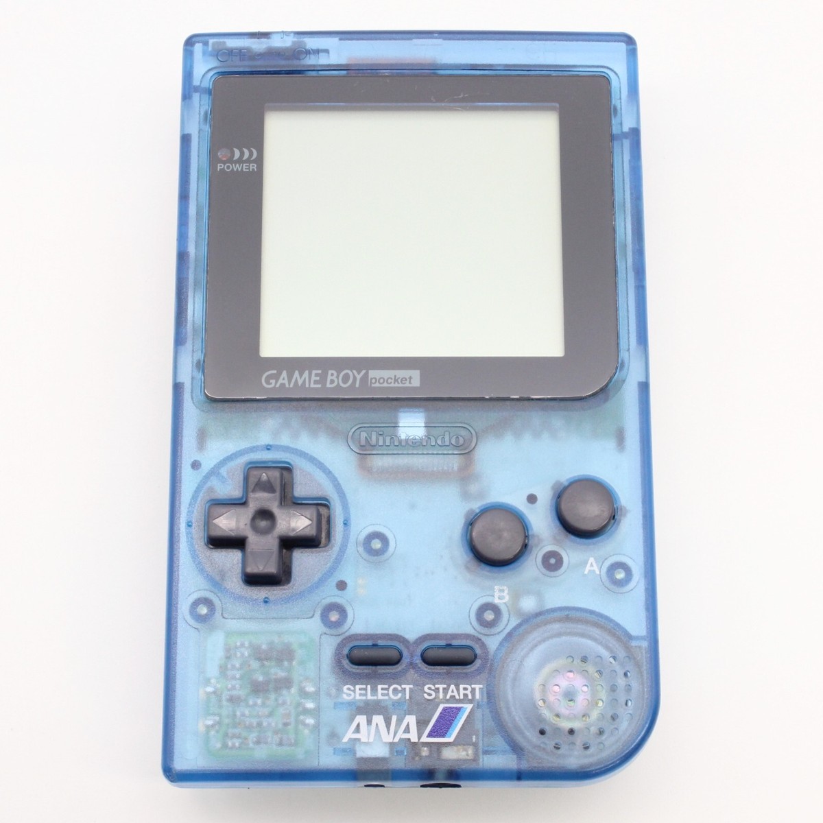 Nintendo Gameboy Pocket Console ANA Clear Blue Limited GBP Nintendo Gameboy Pocket Console ANA Clear Blue Limited GBP