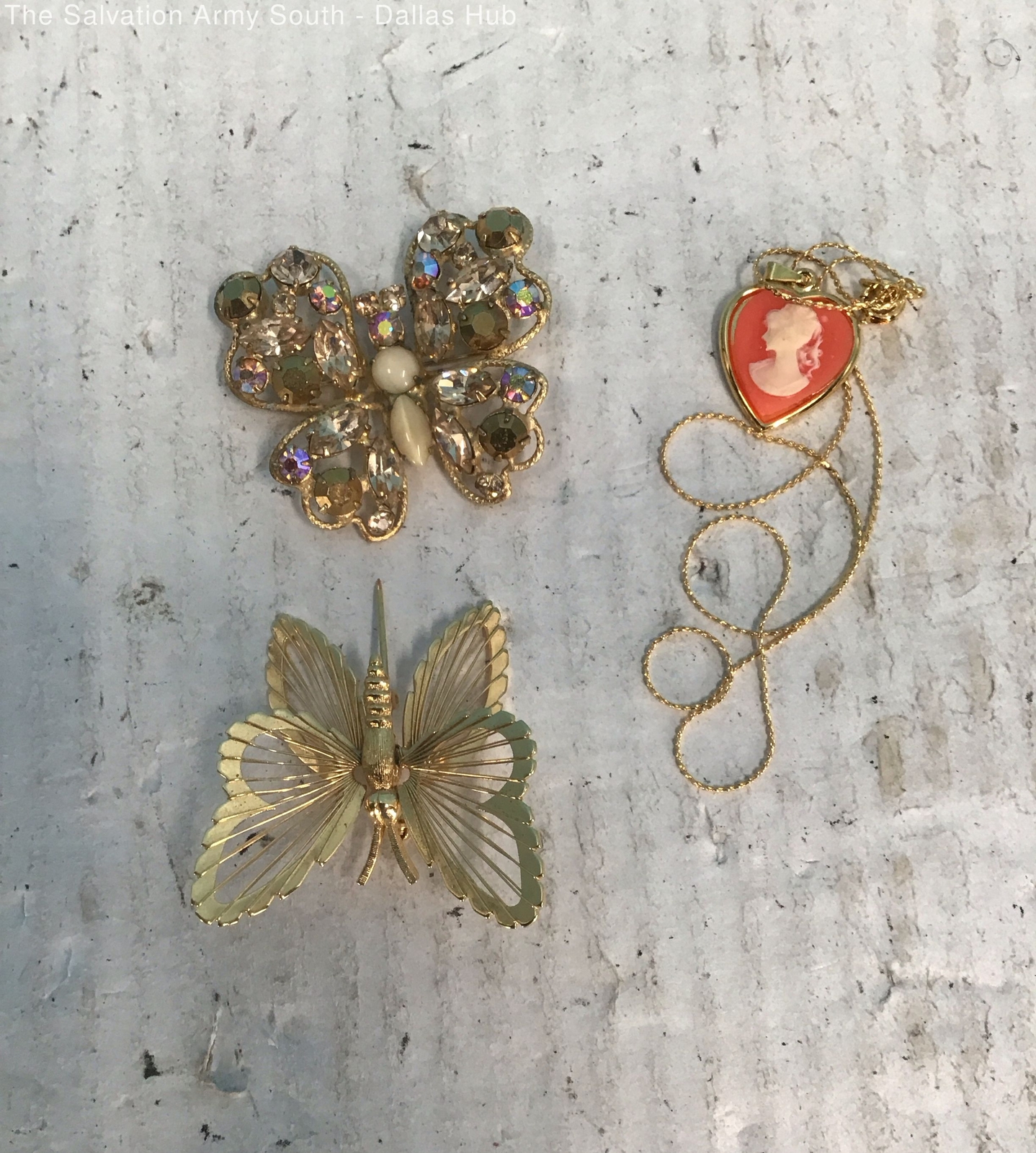 LOT 21 Pieces Various Vintage Costume Jewelry eBay