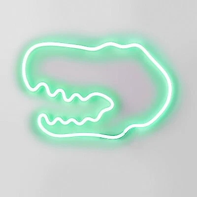 Neon Dinosaur Green Pillowfort