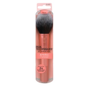 Real Techniques Makeup Brushes : Powder brush (new version) in Retail Box NIB RT