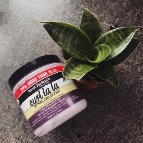 Aunt Jackie’s Curl La La Defining Curl Custard Sulfate & Paraben Free 426g - Picture 3 of 4