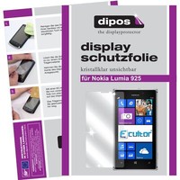 Schutzfolie FüR Nokia Lumia 925 Klar Display Folie Unsichtbar Dipos
