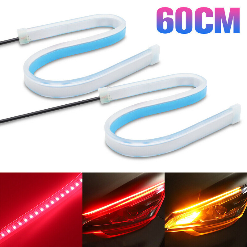 Striscia Led Per Auto Striscia Led Moto Led YM E-Bright LED Strip Lights – Switchback DRLs ...