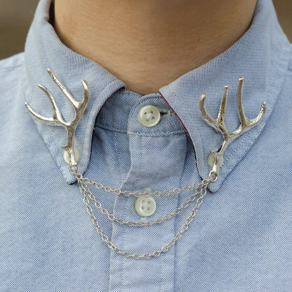 Collar top tips chain