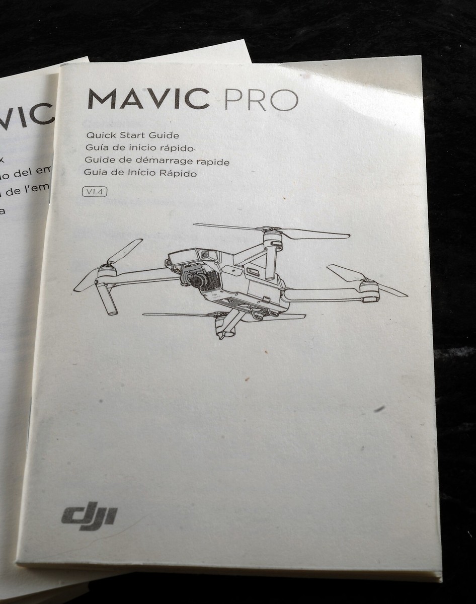 Pro Drone Manual Mavic Pro Pdf DJI Mavic Pro Quick Start Guide In