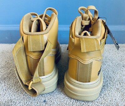Nike Air Force 1 Gore-Tex GTX 'Wheat' Boots Men's Size 7 Wmns Sz
