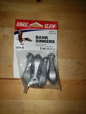 Eagle Claw Lead Bank Sinkers